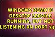 ﻿Remote Desktop Not listening on Port 3389 Windows 2008R2